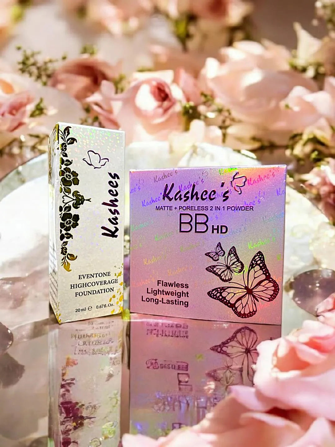 Kashees BB HD Liquid Foundation & Powder Duo 20ml