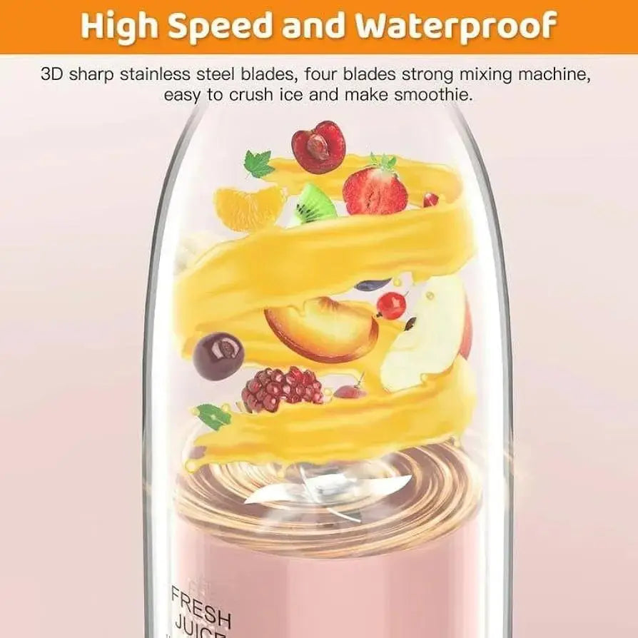 Rechargeable Juicer Blender for Home & Travel