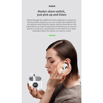 Premium Quality Green Bluetooth Earbuds with IPX4 Waterproof