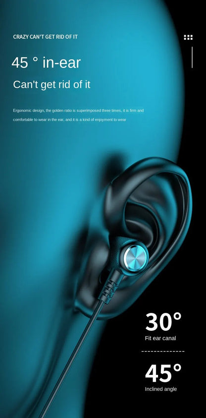 9D Bluetooth Earphones Wireless Headphones Magnetic Sport Neckband Neck-hanging TWS Earbuds Wireless Blutooth Headset with Mic