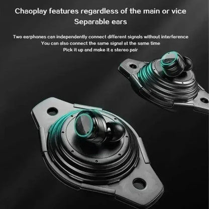 Wireless Noise Reduction HQ High Quality TWS Earphone M25 In-ear Type-C LED Display Recharge Earphone Headphone